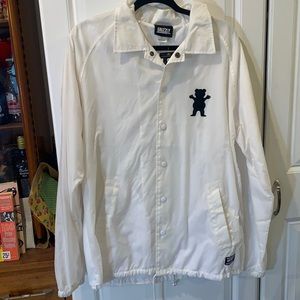 NWT Grizzly griptape windbreaker jacket